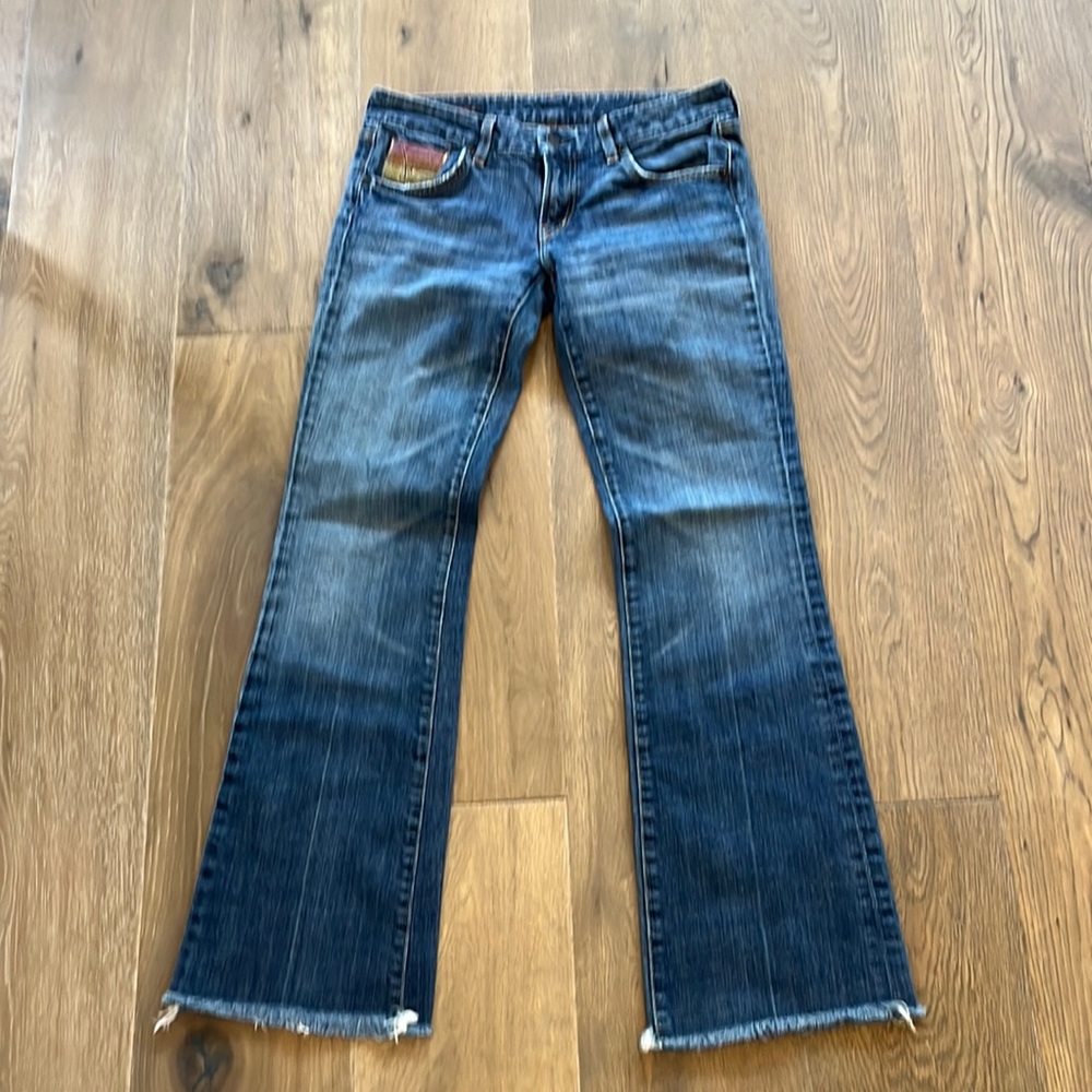 Citizens of Humanity size 29 flared low rise jean